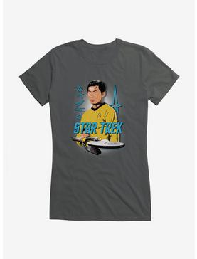 Star Trek Sulu Girls T-Shirt, CHARCOAL, hi-res
