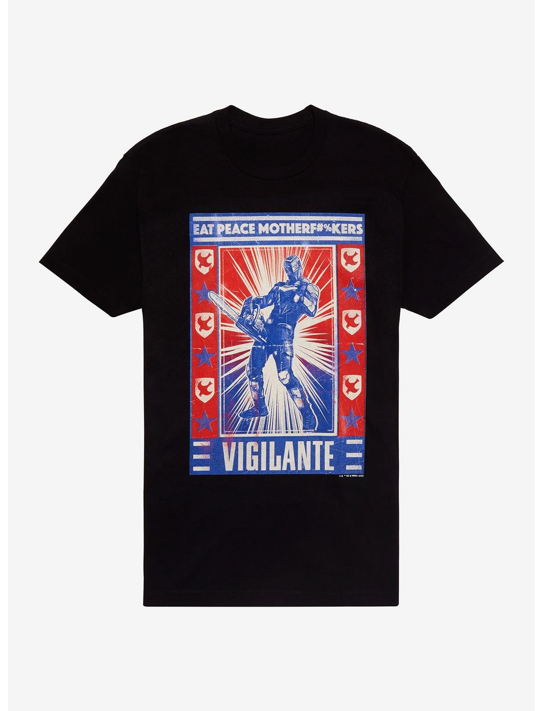 DC Comics Peacemaker Vigilante T-Shirt, BLACK, hi-res