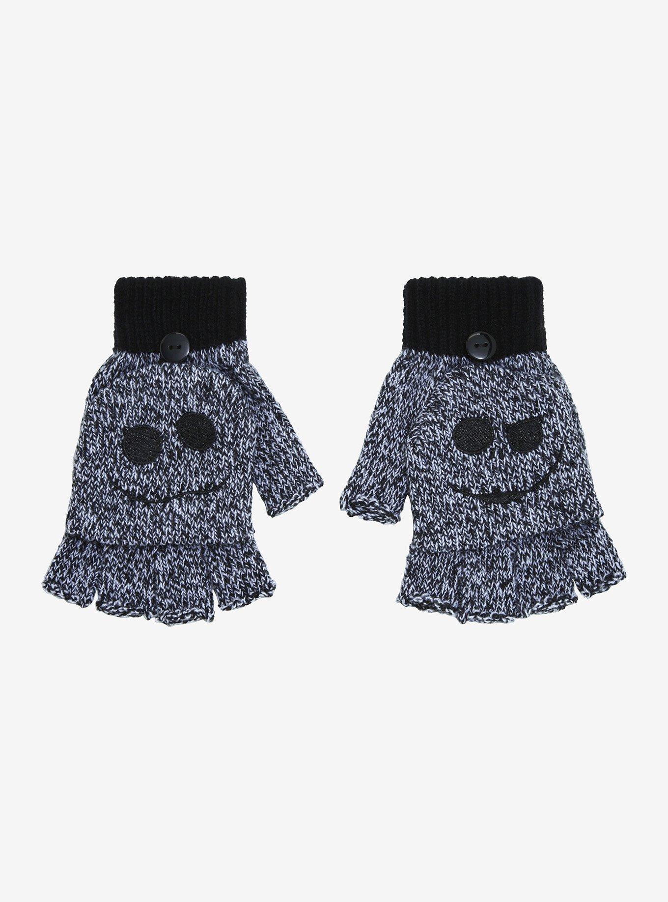 The Nightmare Before Christmas Jack Convertible Gloves, , hi-res