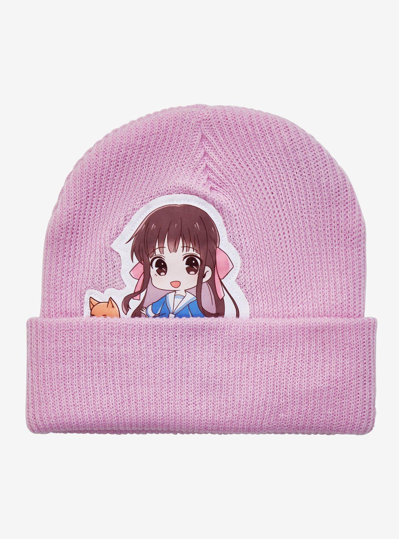 Fruits Basket Chibi Trio Peeking Beanie
