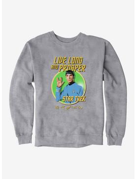 Star Trek Live Long And Prosper Sweatshirt, HEATHER, hi-res