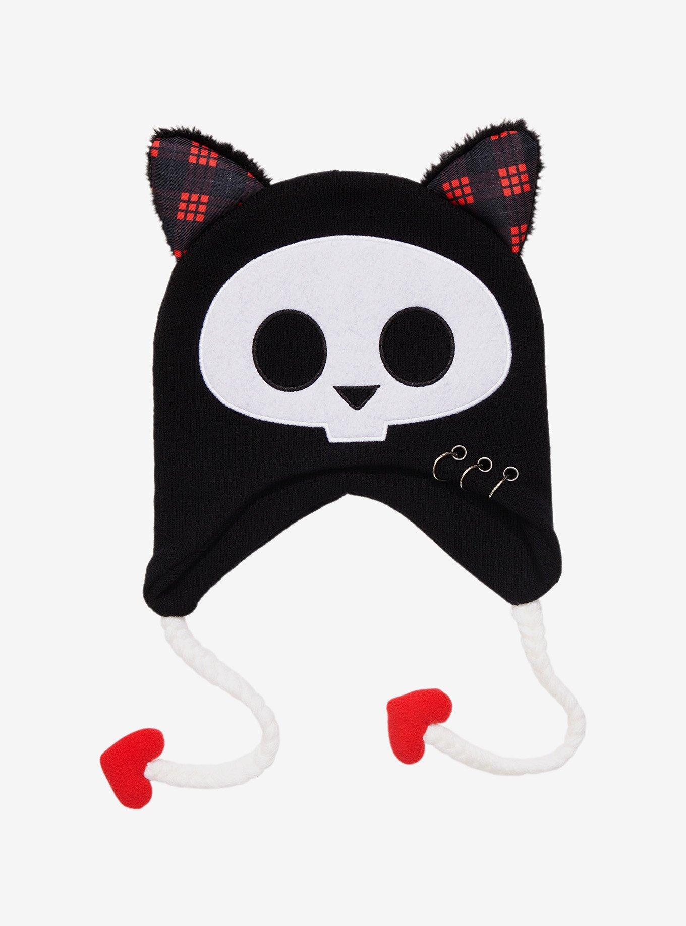 Skelanimals Kit Tassel Beanie Hot Topic