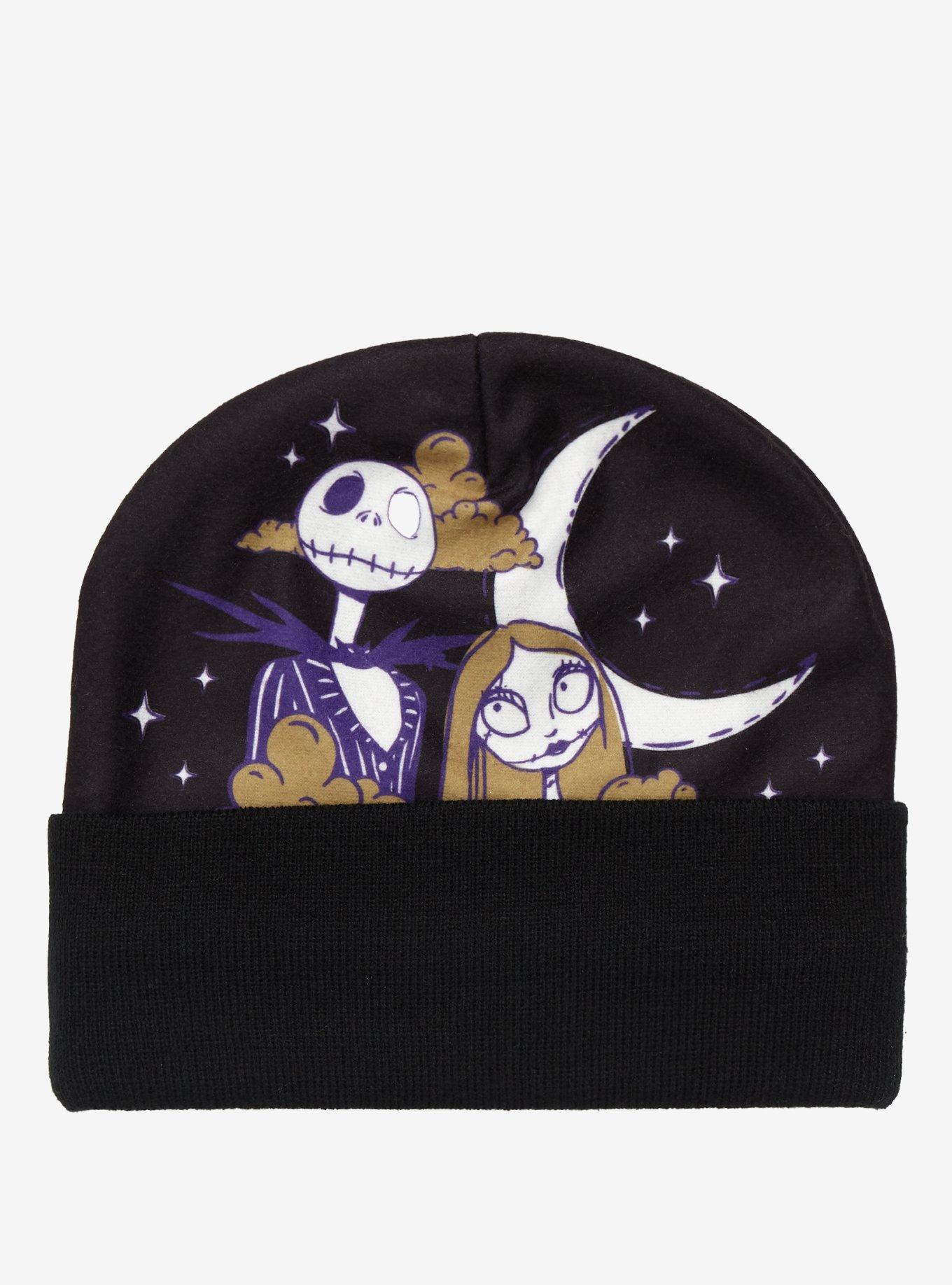 The Nightmare Before Christmas Jack & Sally Moon Beanie, , hi-res