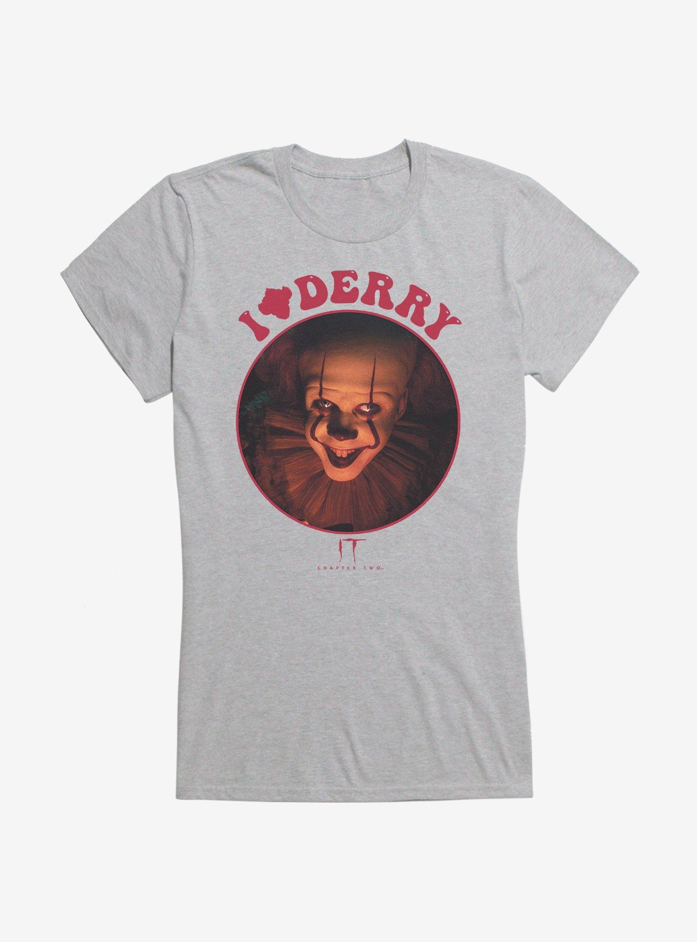 IT Chapter Two I Pennywise Derry Girls T-Shirt, HEATHER, hi-res
