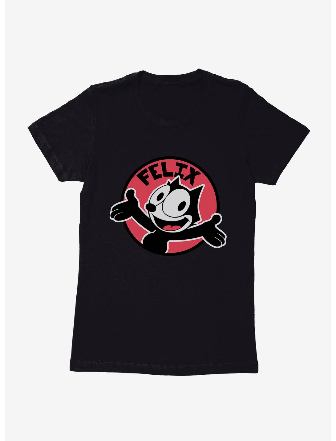 Felix The Cat Happy Smiles Sticker Graphic Womens T-Shirt, , hi-res