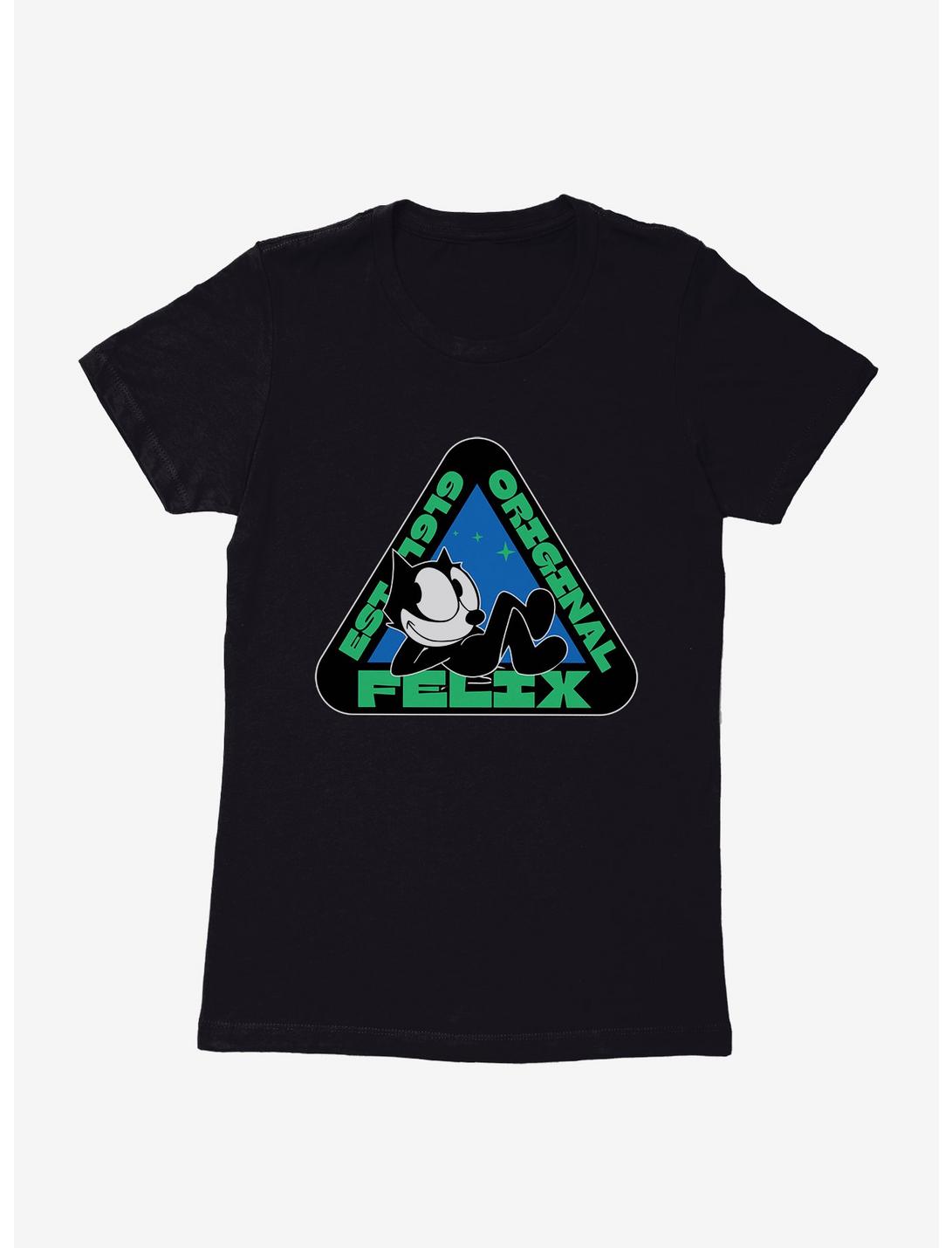 Felix The Cat Original Triangular Graphic Womens T-Shirt, , hi-res
