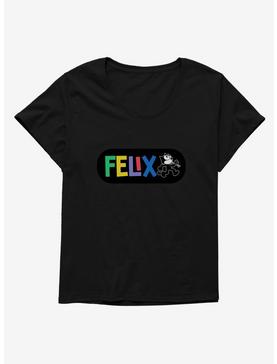 Plus Size Felix The Cat Whistling And Walking Womens T-Shirt Plus Size, , hi-res
