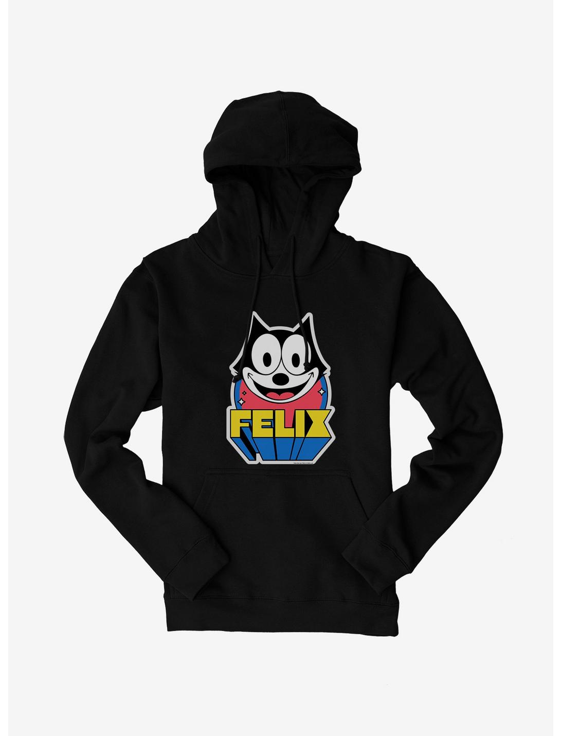 Felix The Cat 3D Block Text Hoodie, , hi-res