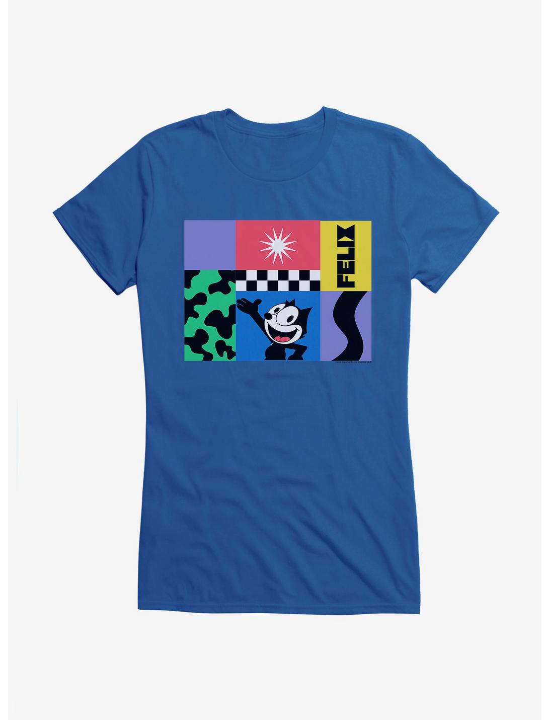 Felix The Cat 90s Graphic Collage Girls T-Shirt, , hi-res