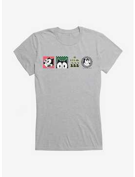 Felix The Cat Graphic Tiles Girls T-Shirt, , hi-res