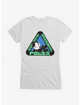 Felix The Cat Original Triangular Graphic Girls T-Shirt, , hi-res