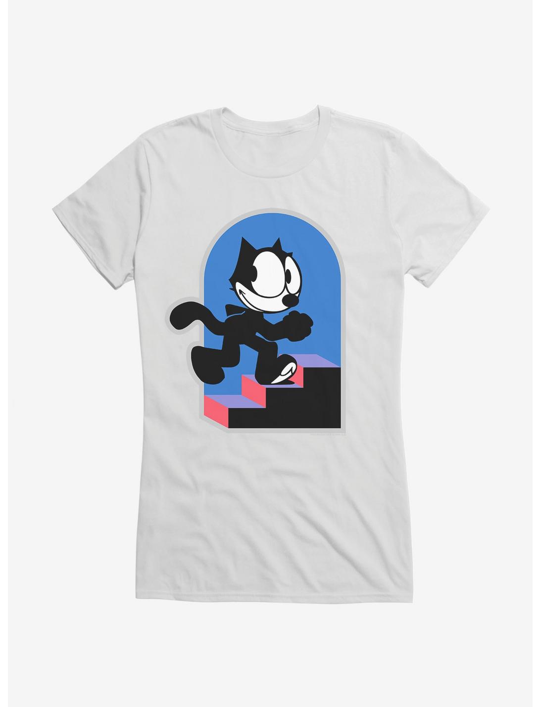 Felix The Cat Step By Step Girls T-Shirt, , hi-res