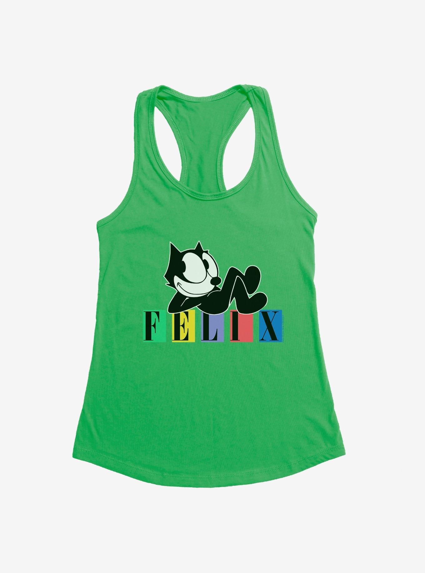 Felix The Cat Laid Back Felix Girls Tank, , hi-res