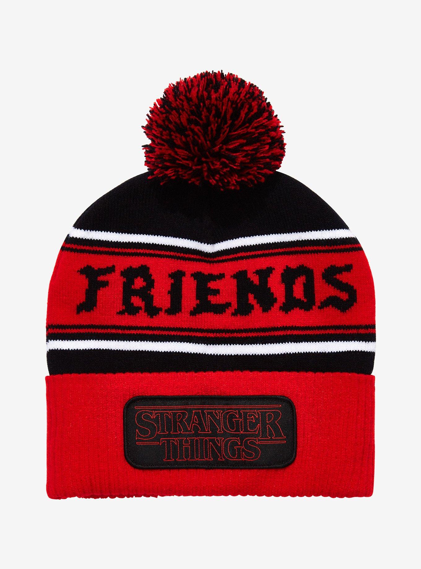 Stranger Things Friends Don't Lie Pom Beanie, , hi-res