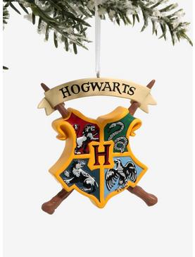 Hallmark Harry Potter Hogwarts Crest Ornament, , hi-res