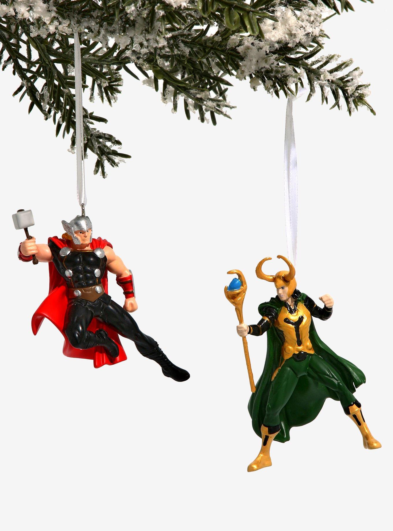 Hallmark Marvel Thor & Loki Ornament Set BoxLunch