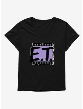 E.T. Film Letter Womens T-Shirt Plus Size, , hi-res