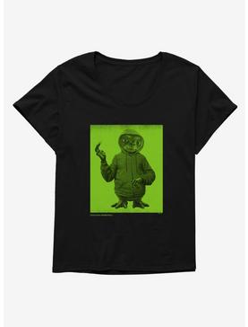E.T. Green Man Womens T-Shirt Plus Size, , hi-res