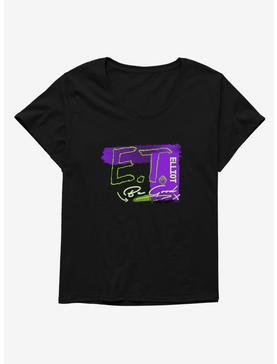 E.T. Neon Elliot Womens T-Shirt Plus Size, , hi-res