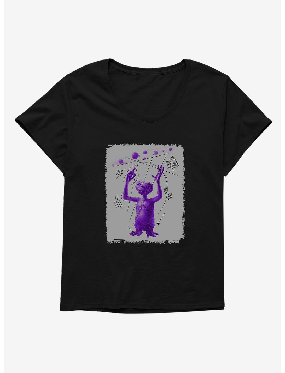 E.T. Scribbles Womens T-Shirt Plus Size, , hi-res