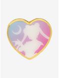 Sailor Moon Heart Silhouette Enamel Pin - BoxLunch Exclusive, , hi-res