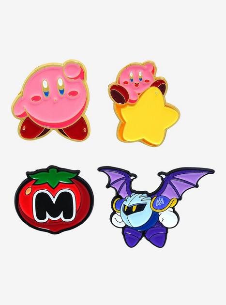 Kirby enamel pin set by arcade top healer