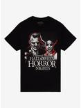 Universal Studios Halloween Horror Nights Frankenstein & Bride Of Frankenstein T-Shirt, BLACK, hi-res