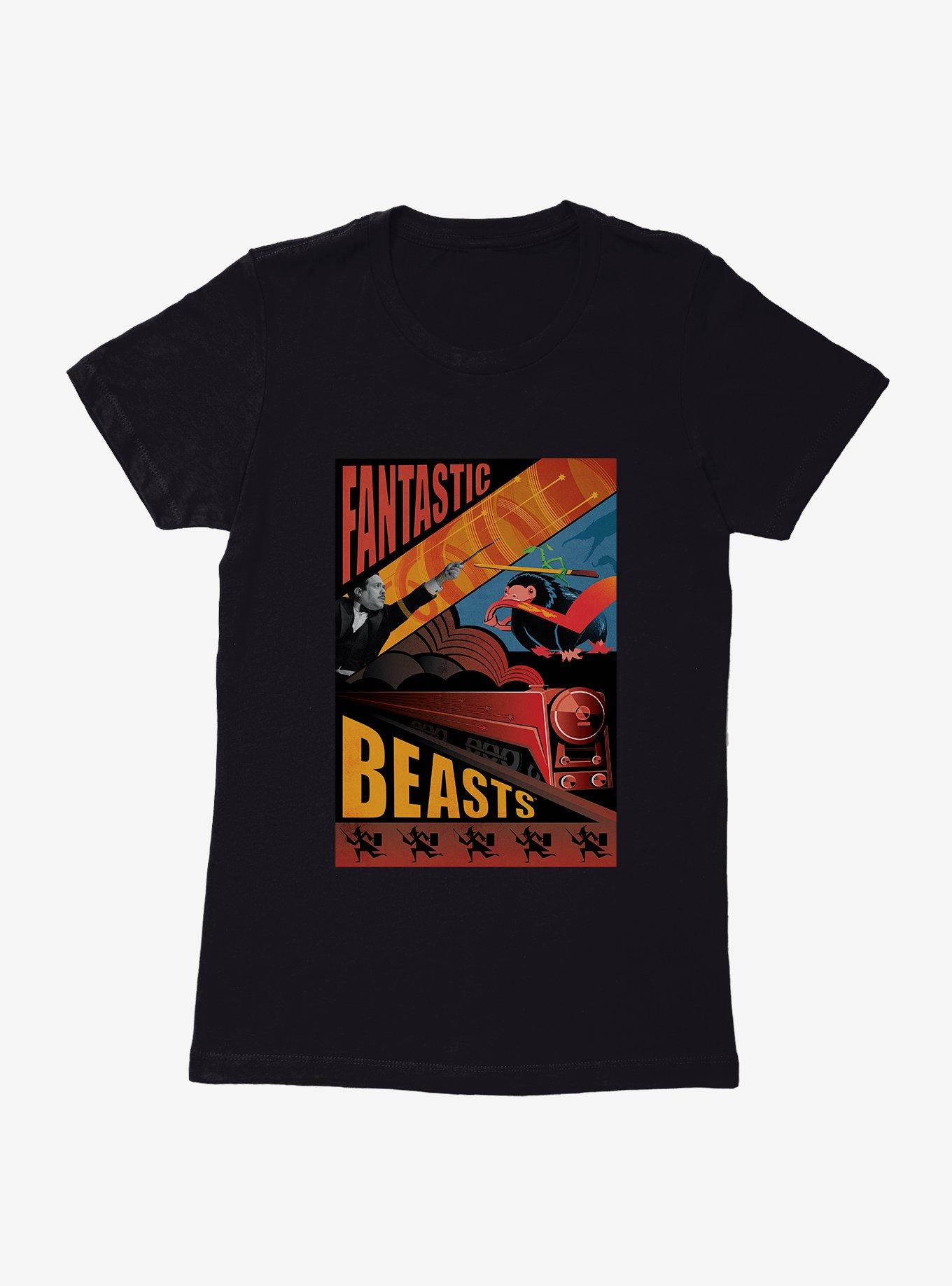 Fantastic Beasts: The Secrets Of Dumbledore Poster Womens T-Shirt, , hi-res