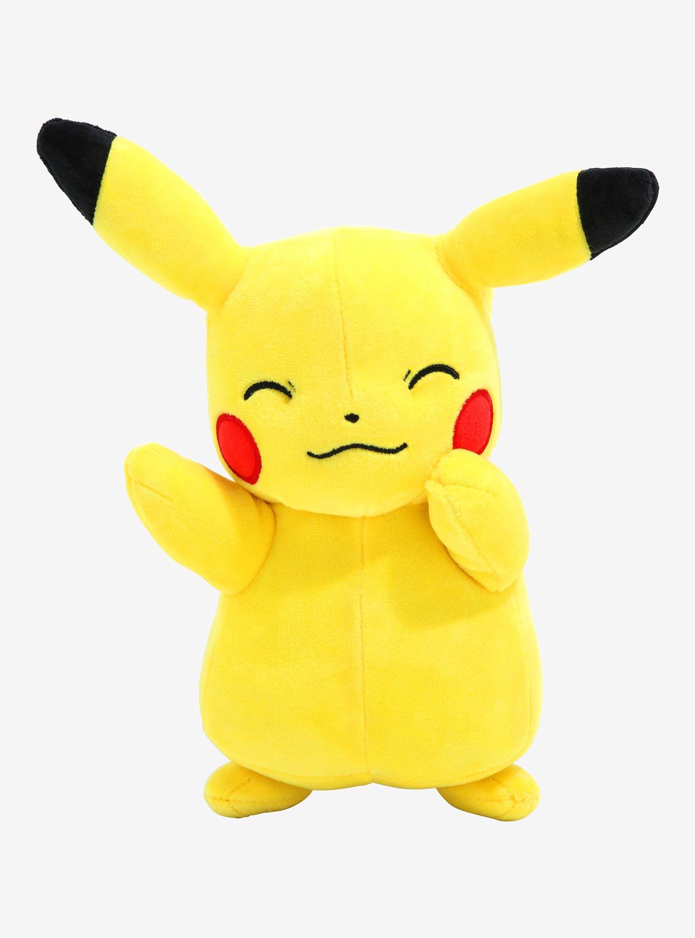 Pokémon Smiling Pikachu 8 Inch Plush, , hi-res