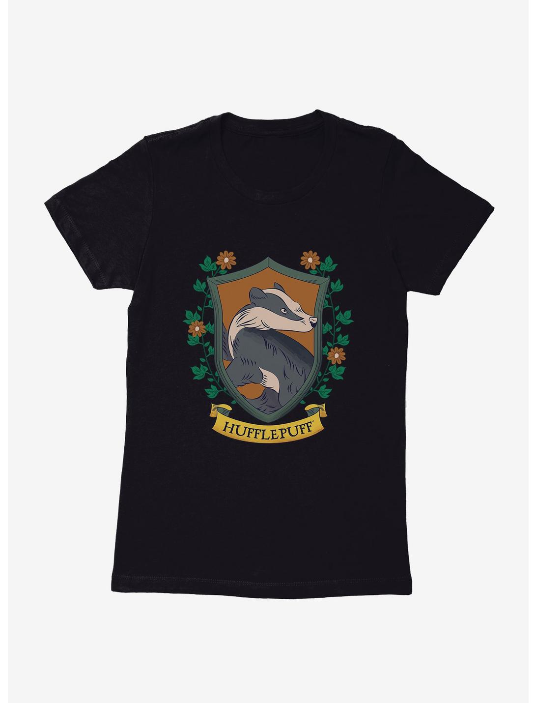 Harry Potter Hufflepuff Crest Womens T-Shirt, , hi-res