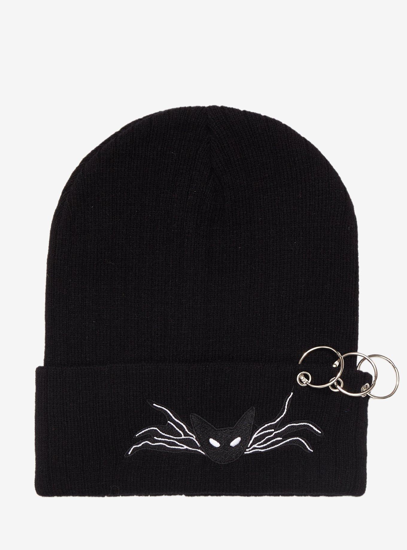 The Nightmare Before Christmas Pierced Beanie, , hi-res