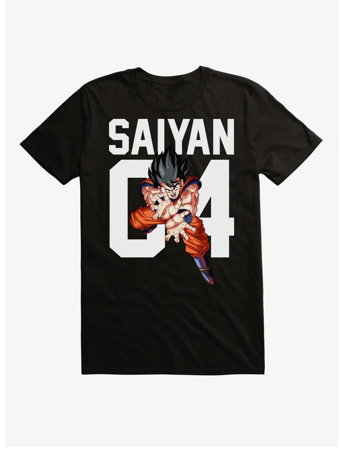 Dragon Ball Z Saiyan T-Shirt, BLACK, hi-res