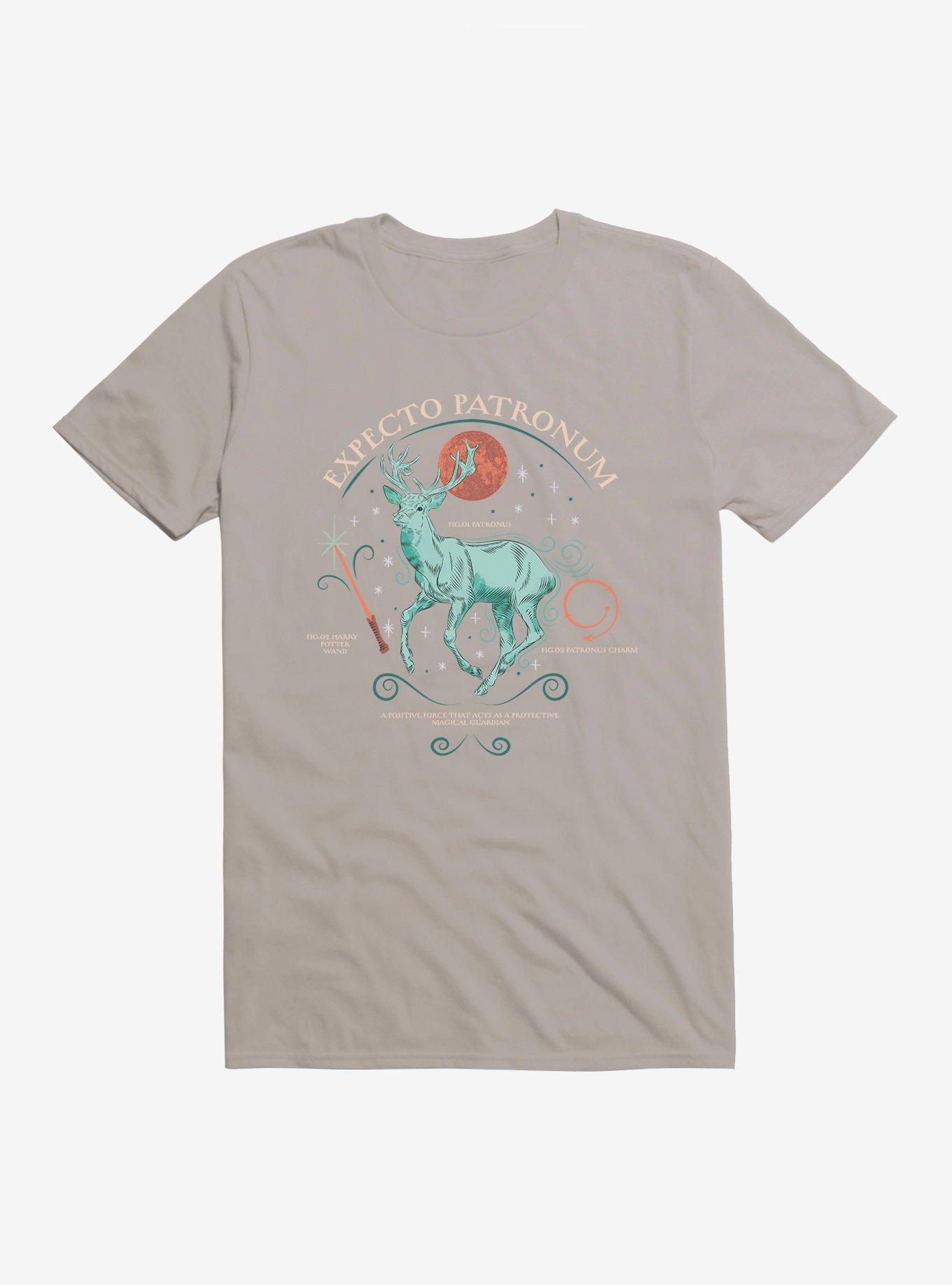 Harry Potter Expecto Patronum T-Shirt, LIGHT GREY, hi-res