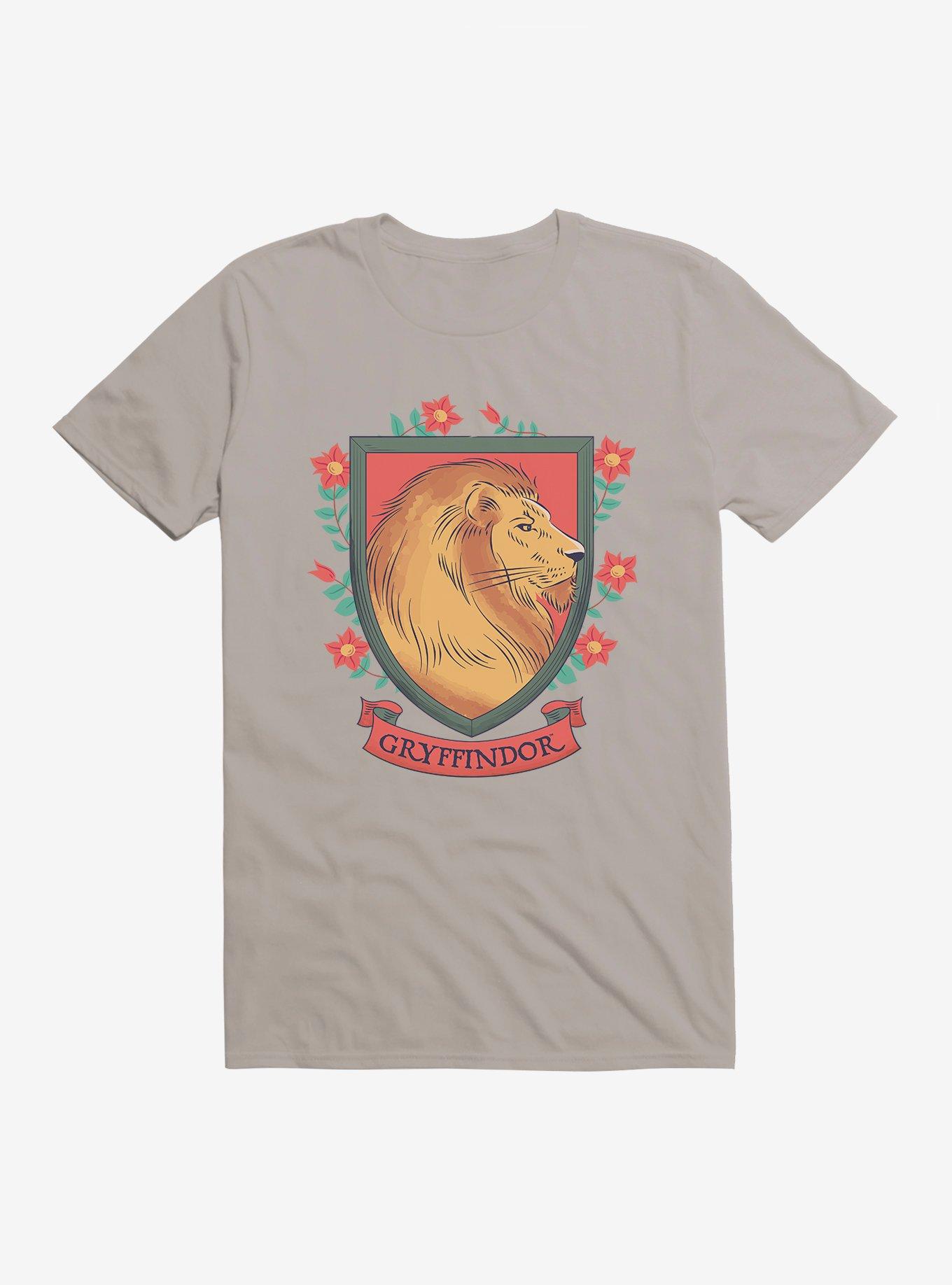 Harry Potter Gryffindor Shield T-Shirt, LIGHT GREY, hi-res