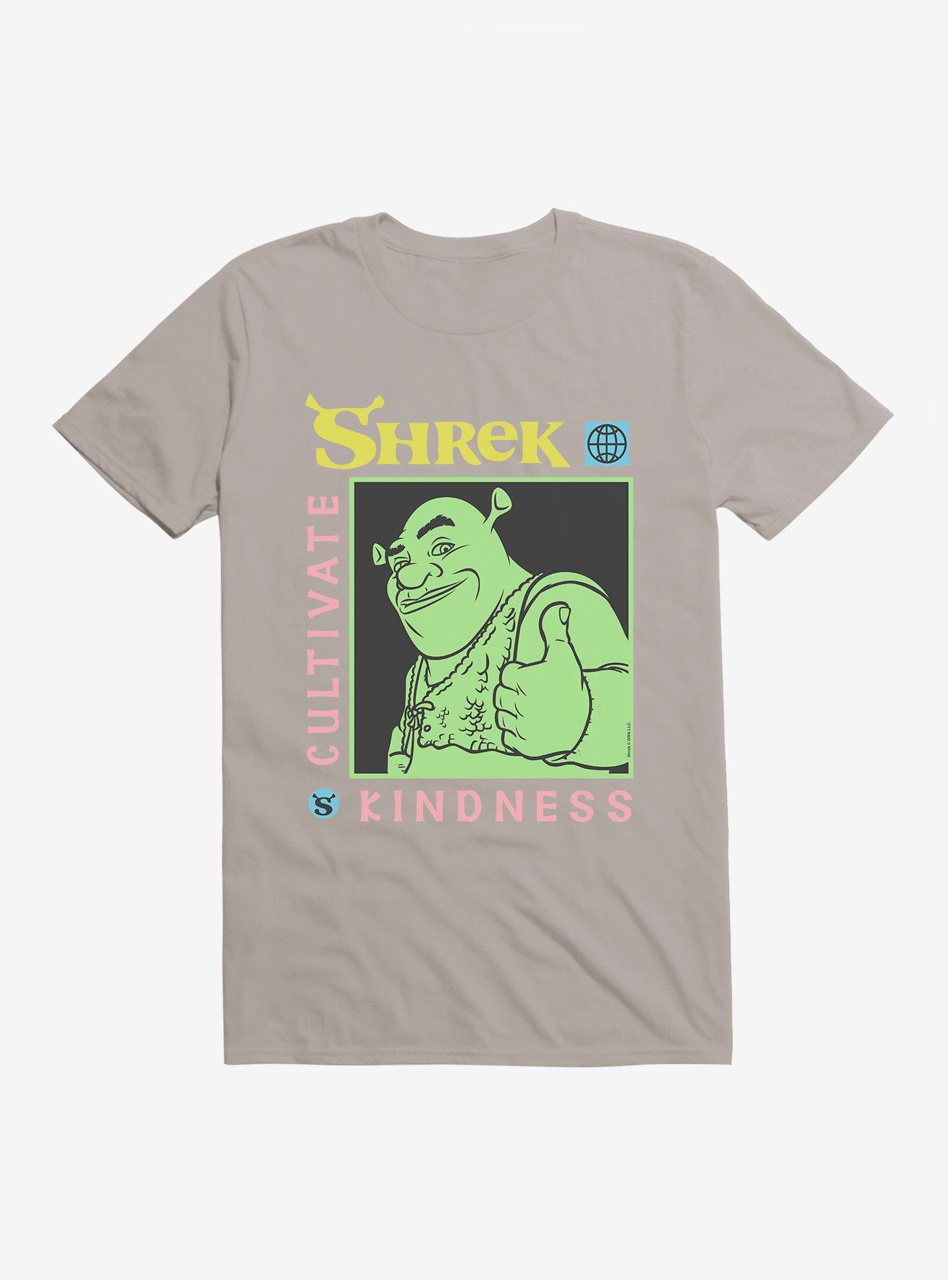 Shrek Thumbs Up T-Shirt, LIGHT GREY, hi-res