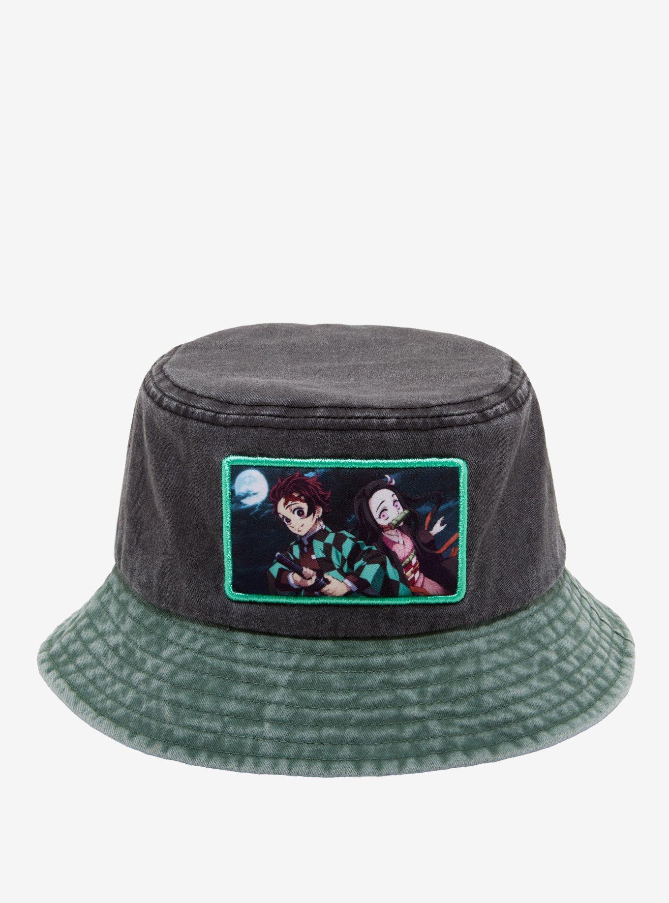 Demon Slayer: Kimetsu No Yaiba Nezuko & Tanjiro Patch Bucket Hat, , hi-res