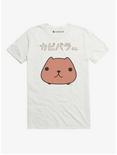 Kapibarasan Capybara T-Shirt, WHITE, hi-res
