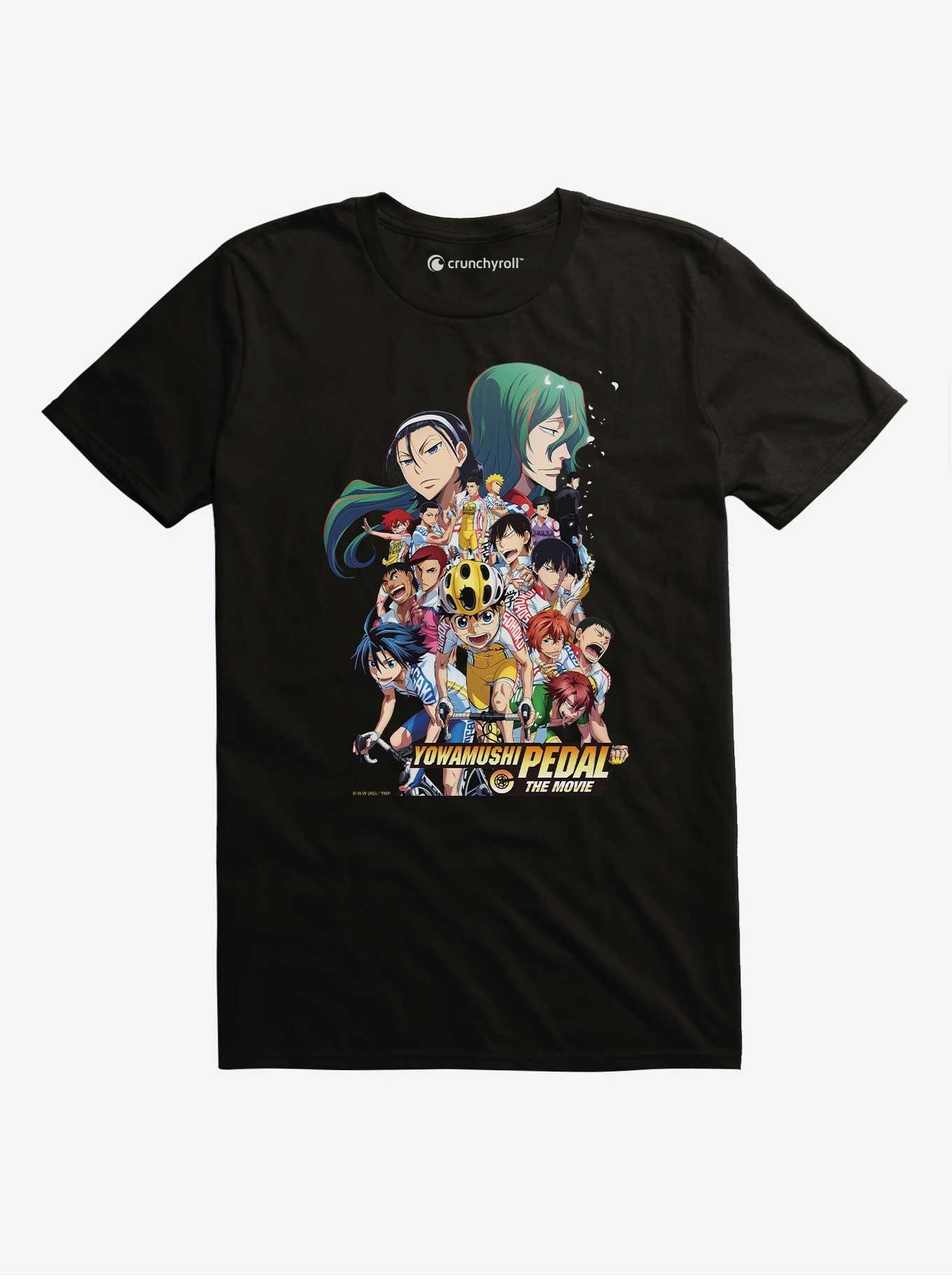 Yowamushi Pedal: The Movie Teams T-Shirt, BLACK, hi-res