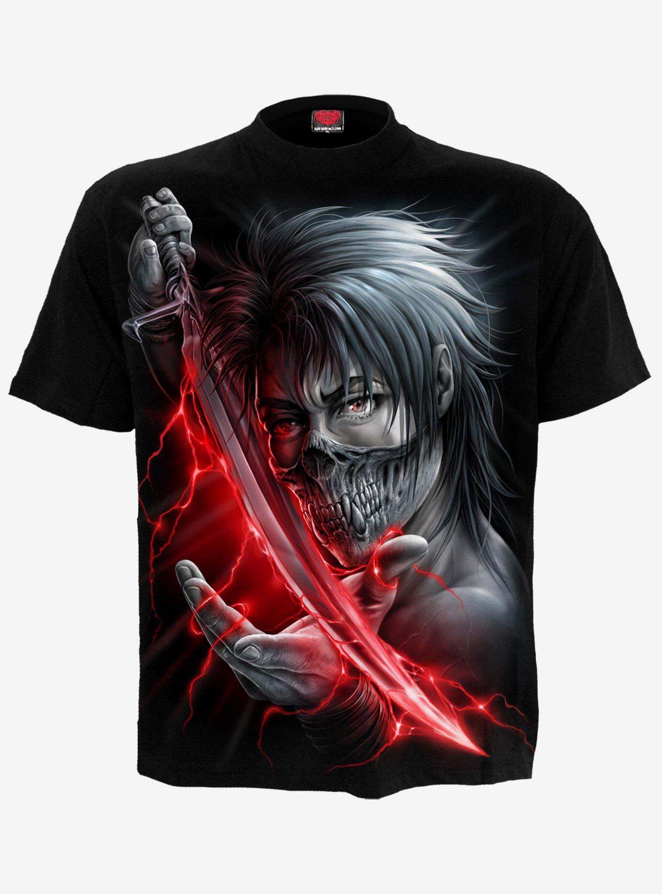 Aku No T-Shirt Black, BLACK, hi-res