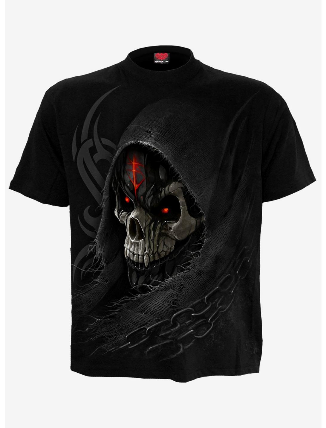Dark Death T-Shirt Black, BLACK, hi-res