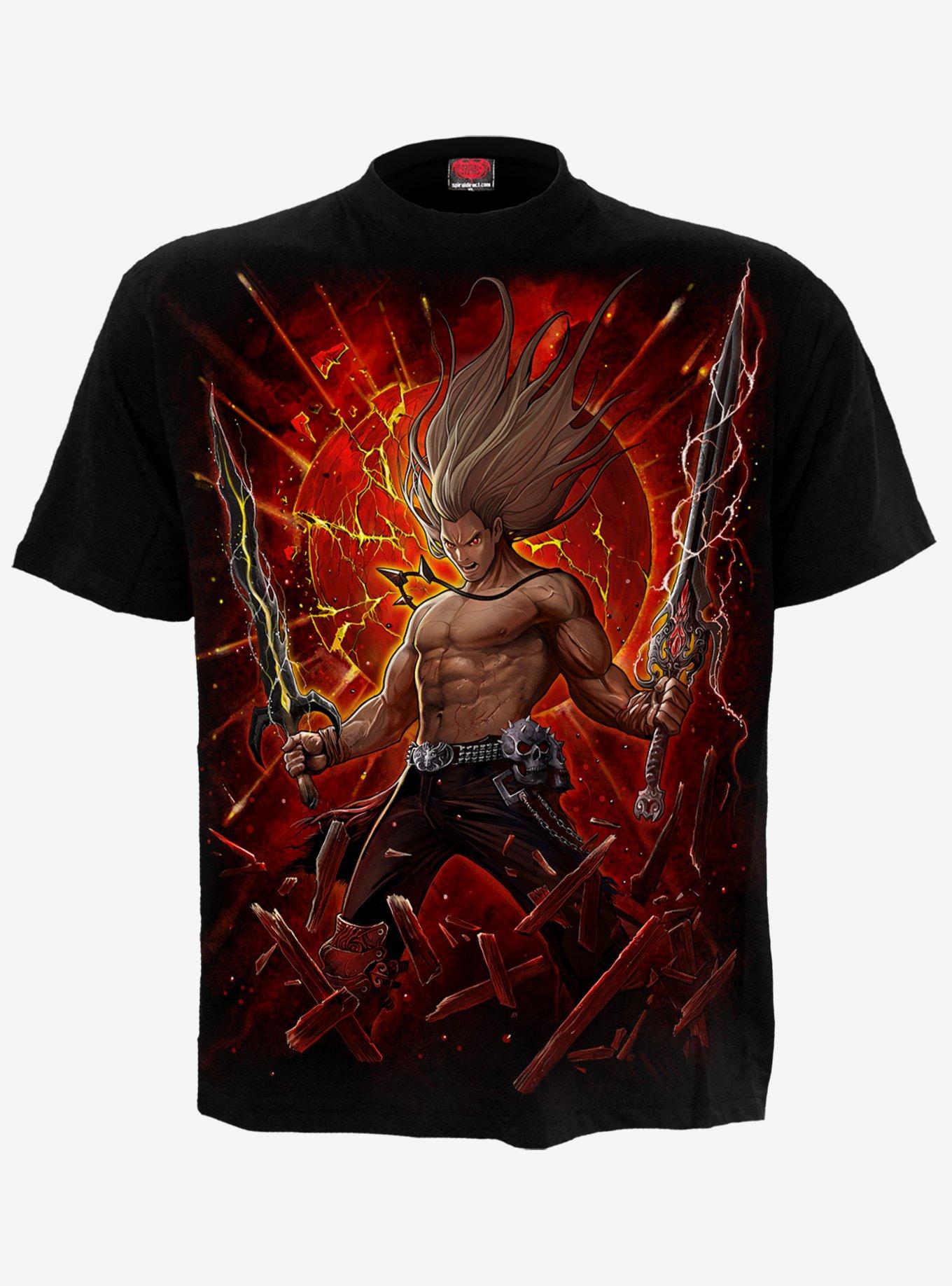 Takeo Blade T-Shirt Black, BLACK, hi-res