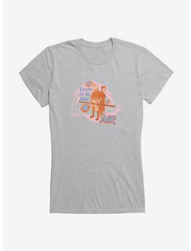 Avatar: The Last Airbender Love In The Air Girls T-Shirt, HEATHER, hi-res