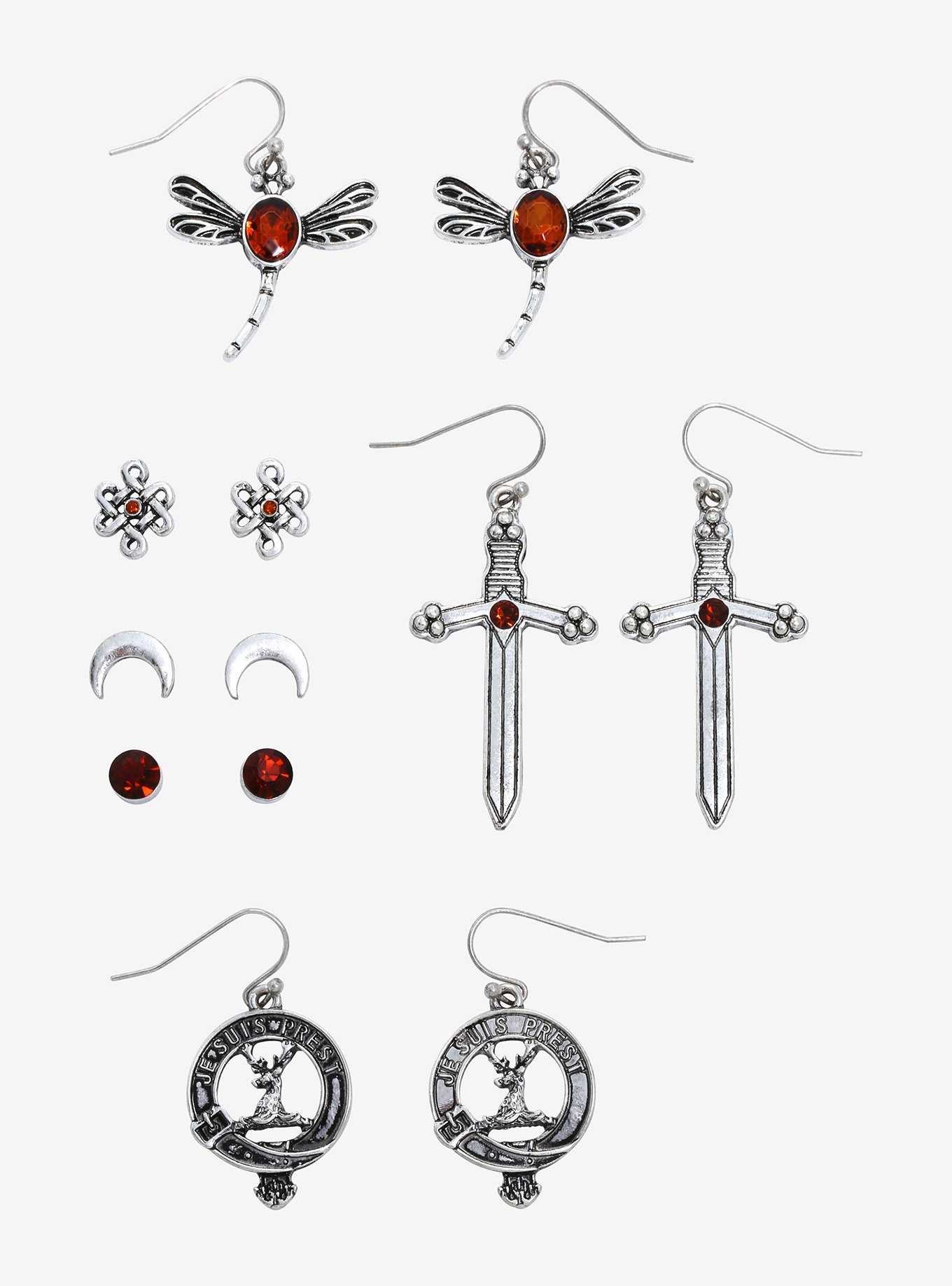Her Universe Outlander Symbols Earring Set, , hi-res