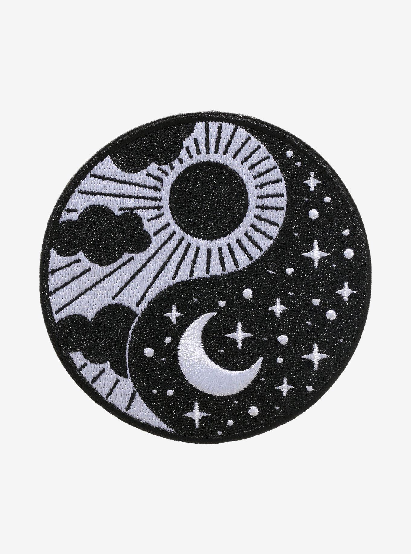 Sun & Moon Yin-Yang Patch, , hi-res