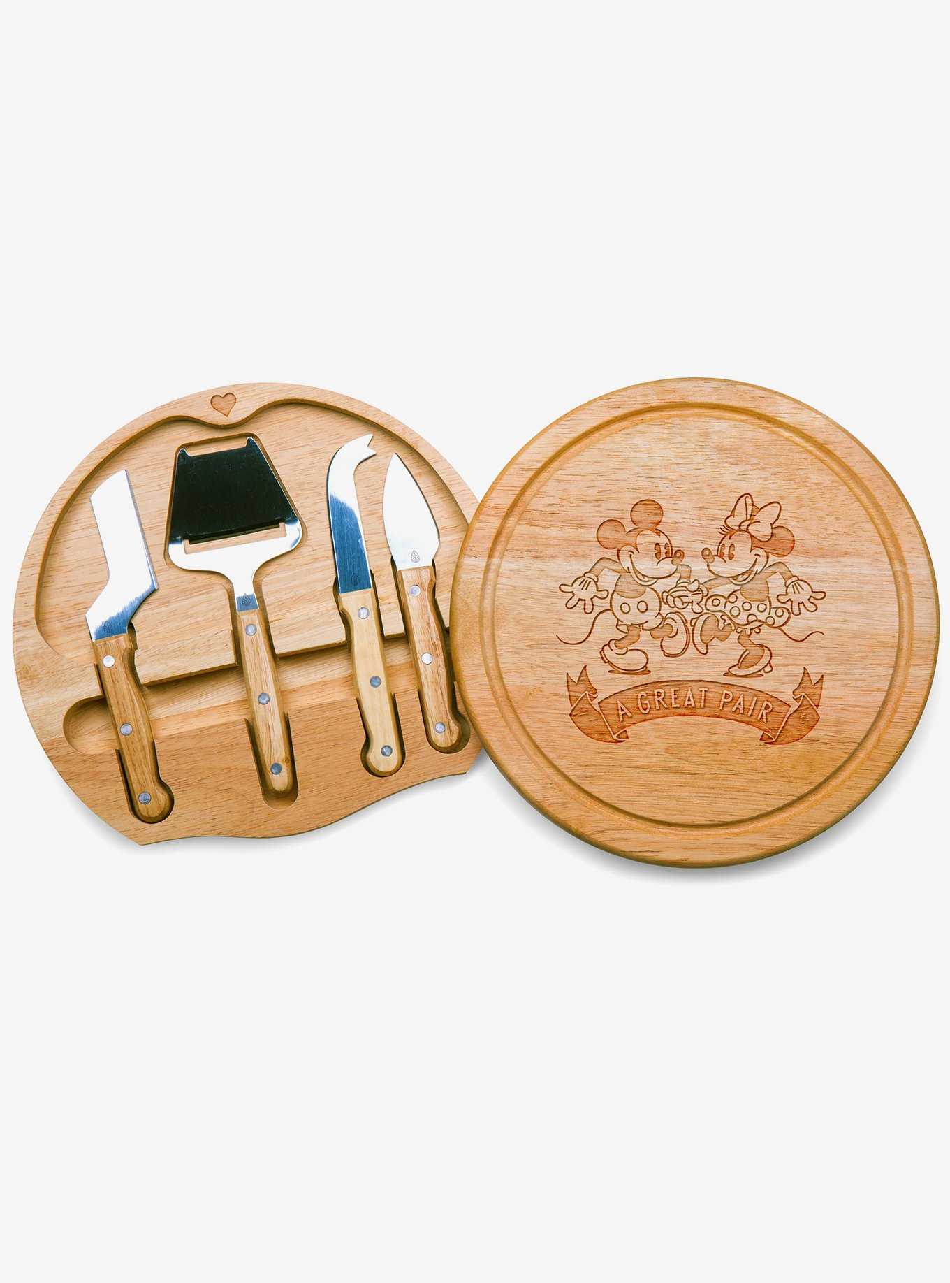 Disney Mickey and Minnie Mouse Circo Cheese Cutting Board & Tools Set, , hi-res