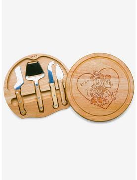 Disney Mickey and Minnie Mouse Heart Circo Cheese Cutting Board & Tools Set, , hi-res