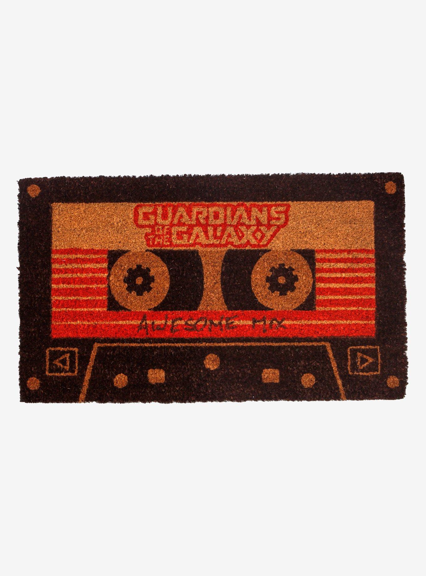 Marvel Guardians Of The Galaxy Awesome Mix Cassette Doormat