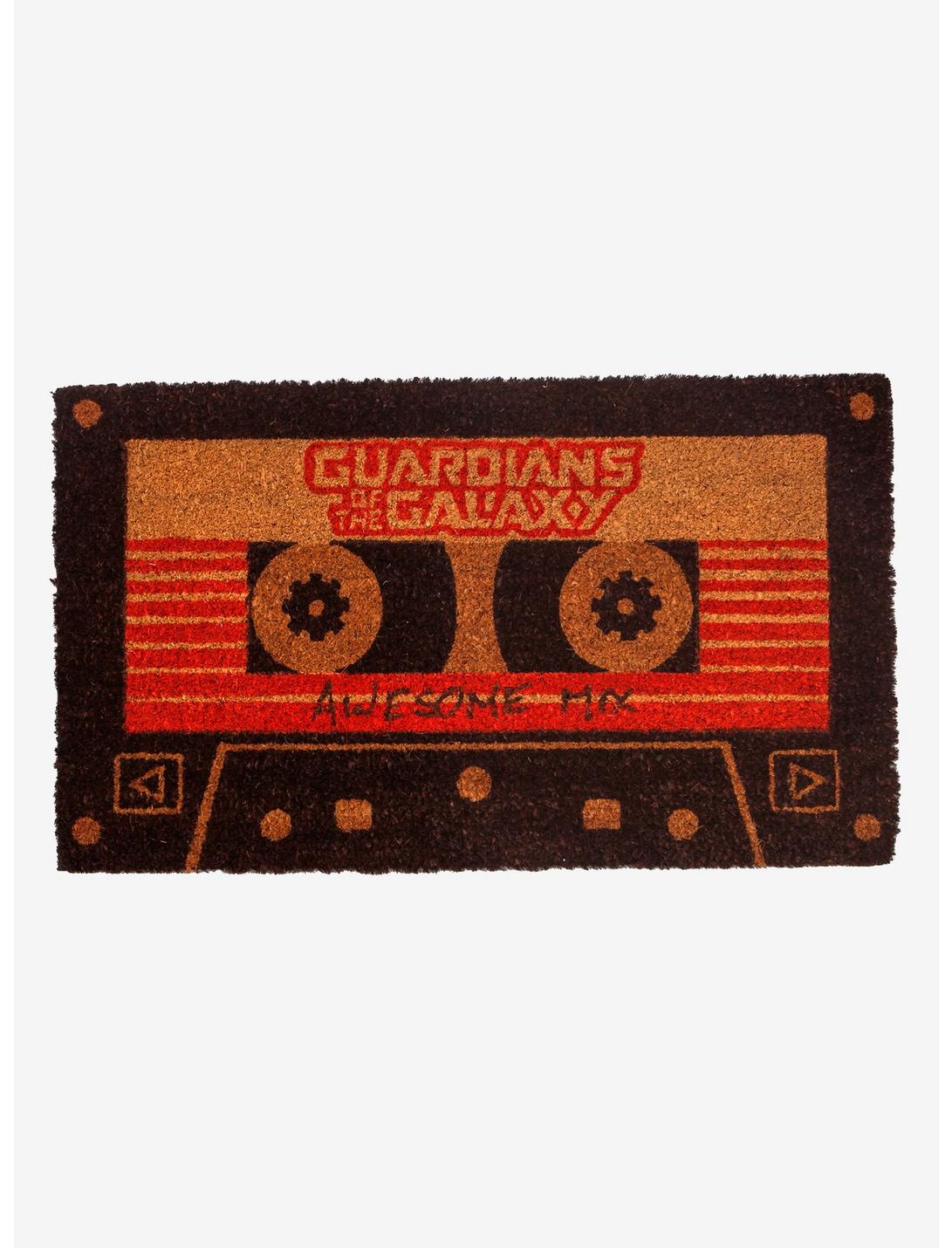 Marvel Guardians Of The Galaxy Awesome Mix Cassette Doormat, , hi-res