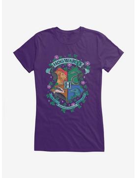 Harry Potter Hogwarts Girls T-Shirt, PURPLE, hi-res