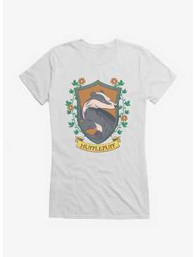 Harry Potter Hufflepuff Crest Girls T-Shirt, , hi-res